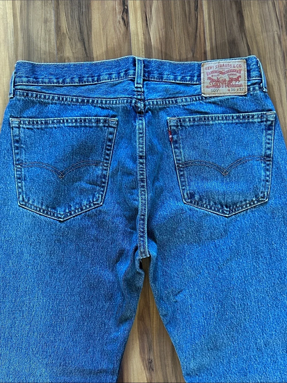 Levi's Men’s 505 Straight Jeans 36 x 32